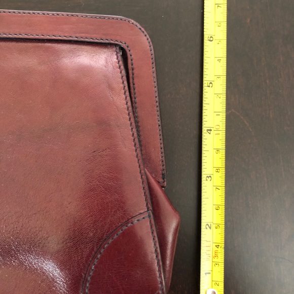 One of a kind hand painted Etienne Aigner Clutch - Picture 5 of 6